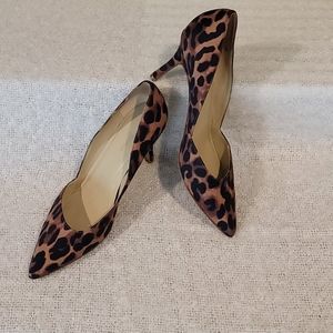 Marc Fisher Leopard Pointed Toe Stiletto Size 9.5